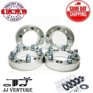 4PC 5X4.75(120.7MM) TO 5X4.5(114.3MM) WHEEL SPACER ADAPTERS 12x1.5 STUDS 1.25'' - Picture 1 of 3