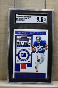 2019 Panini Contenders Season Ticket #52 Saquon Barkley SGC 9.5 - Bild 1 von 2