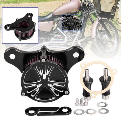 Air Cleaner Intake Filter For Harley Electra Road Tri Glide Ultra Classic FLHTCU Foto 1 de 4