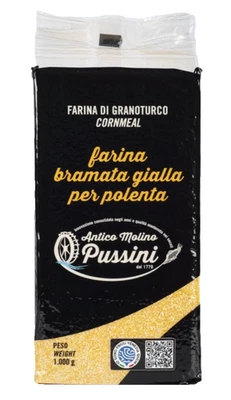 FARINA BRAMATA GIALLA PER POLENTA kg 1 - Antico Molino Pussini Friuli V.G.