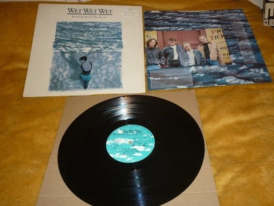 WET WET WET HOLDING BACK THE RIVER ORIG 1ST PRESS UK LP EX WX 106 COMBINED P&P - Image 1 of 4