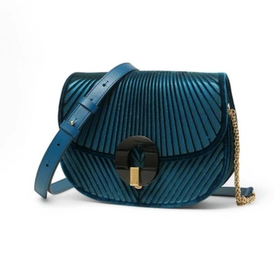 GIORGIO ARMANI 单肩包天鹅绒链条斜挎包意大利制造品牌... — 第 1/4 张图片