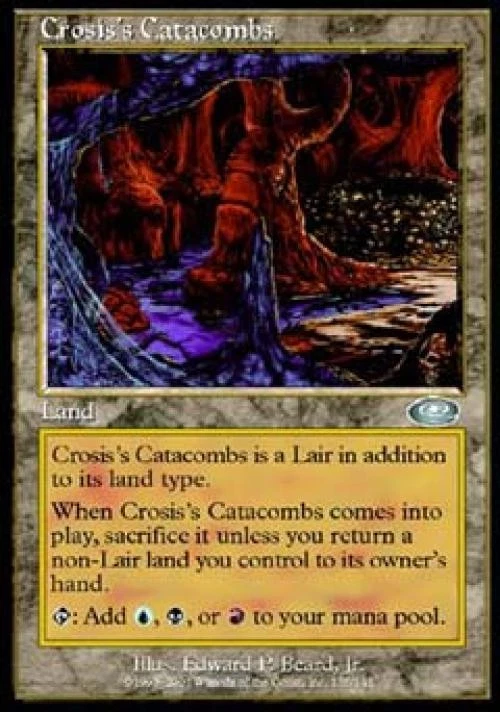 Crosis's Catacombs -Foil Medium Play MTG Planeshift - Image 1 of 1