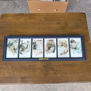 Greatest Moments Of A Girl's Life Artwork Framed 21" Scribner's Reinthal SEE - Picture 1 of 6