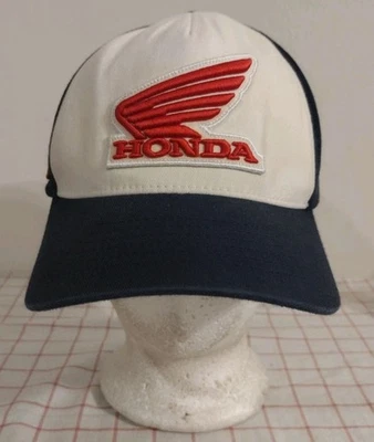 Gorra Fox Racing Honda azul blanco talla L/XL para hombre parche bordado logotipo Foto 1 de 4