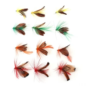 Fly Fishing Poppers, Topwater Fishing Lures Bass Crappie Bluegill Sunfish US - Picture 1 of 11