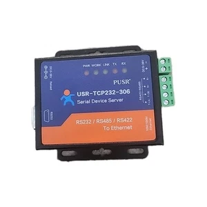 USR-TCP232-306 Serveur de périphériques série RS232 RS485 RS422 vers Ethernet Convertisseur - Photo 1/5