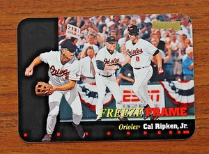 1995 Donruss CAL RIPKEN JR Freeze Frame Insert S/N #1436/5000! Orioles HOF - Picture 1 of 2