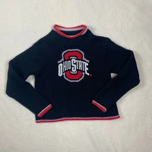Bellepointe Youth Ohio State University Knit Sweater Embroidered Kids Size XL 10 - Picture 1 of 7