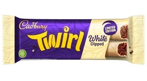 48 X 43g Cadbury Twirl White Dipped Limited Edition Milk White Chocolate Bar - Picture 1 of 1