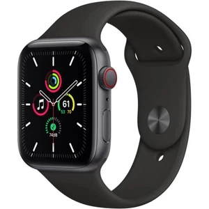 Apple Watch Series 7 Titane Noir Espace 41 mm - GPS + Cellulaire - Photo 1 sur 17