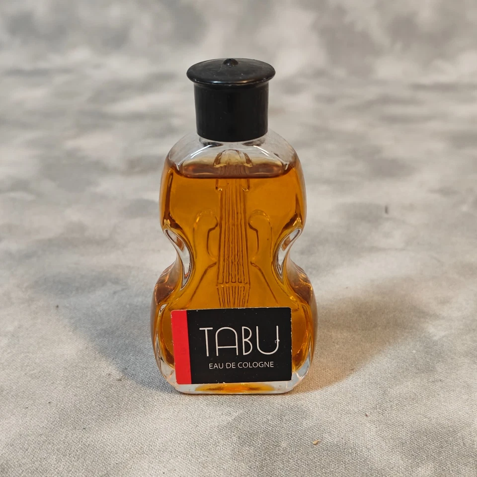 Mini botella en forma de violín TABU Eau de Cologne 0,5 fl oz (15 ml) Dana Classic Foto 1 de 4