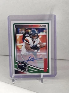 2025 Score - Audric Estime - #172 Signatures - Broncos Auto - Picture 1 of 1