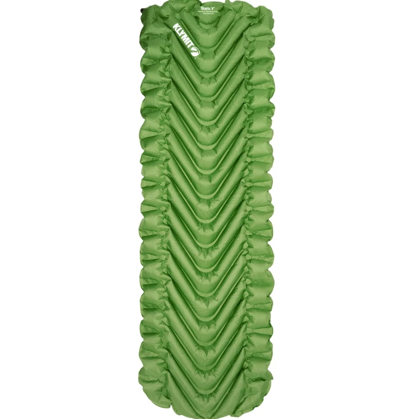 Almohadilla para dormir Klymit Static V VERDE - inflable NUEVA Foto 1 de 1