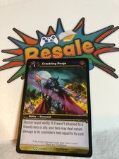Crackling Purge - Illidan - 85/252 - World of Warcraft  WoW TCG - MP