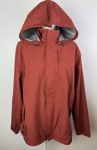 Alpine Design Mens All Day Rain Jacket Size Large Red Orange - Picture 1 of 15