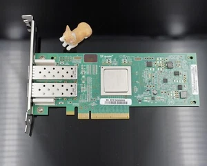 489191-001 HP 82Q 2-Port FC HBA QLE2562-HP AJ764-63002 584777-001 HIGH PROFILE - Picture 1 of 3