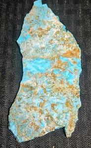 375ct. MORENCI AZ 100 % NATÜRLICH türkis rau schön himmelblau mit Pyrit SELTEN - Bild 1 von 6