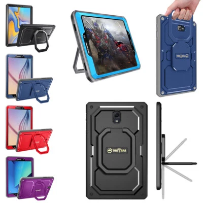 Case For Samsung Galaxy Tab A Tab S4 S3 Shockproof Case Cover Screen Protector - Image 1 of 4
