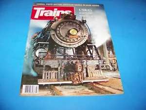 Trains Magazine "The Magazine Of Railroading" Vintage March 1991 - Imagen 1 de 3