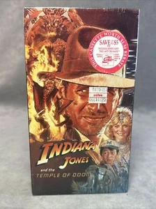 Indiana Jones and the Temple of Doom VHS SEALED 1989 NEW - Picture 1 of 15