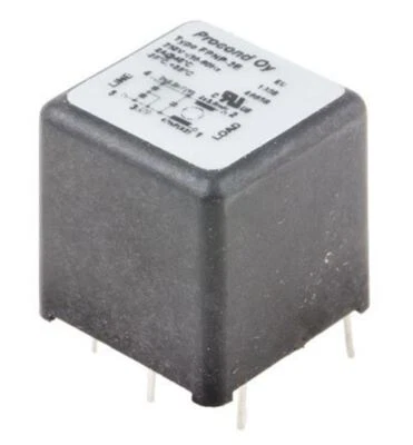 1 x RS Pro FPNP Series 2A 250 V ac 400Hz Through Hole RFI Filter, with Pin Termi - Image 1 of 2