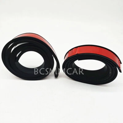 Wheel Eyebrow Fender Flares Moulding Strip Wheel Anti-collision Strips Rubber - Image 1 of 4