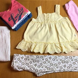 7 Piece Girls Bundle: Lucky, Gap Size 2-3T EUC & NWOT - Picture 1 of 4