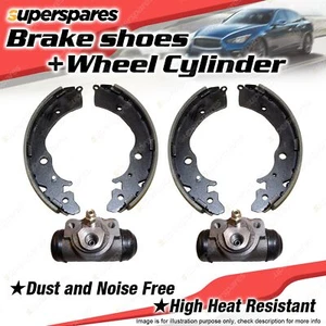 Front 4 Brake Shoes + Wheel Cylinders for Ford Falcon XR 3.3L 1966-1968 - Picture 1 of 2