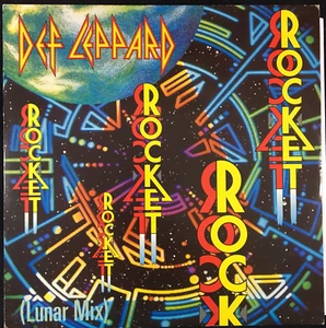 DEF LEPPARD ROCKET (THE LUNAR MIX) 12'' VINYL BLUDGEON RIFFOLA LEPX6 1989 - Picture 1 of 4