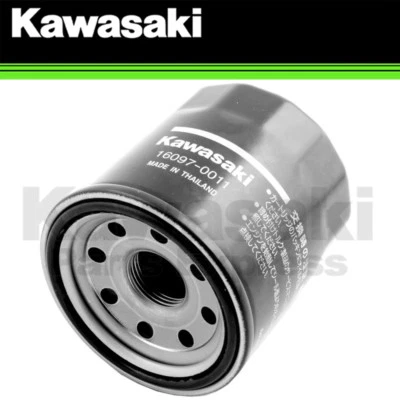 NUEVO 2016-2025 GENUINO KAWASAKI NINJA ZX-10R ZX-10RR FILTRO DE ACEITE ORIGINAL 16097-0011 Foto 1 de 4