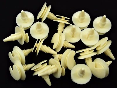 Clips para panel de puerta y moldura S10 & Blazer - Ajuste orificio de 1/4" - Vástago de 13/16" - 20 piezas - #115X Foto 1 de 4