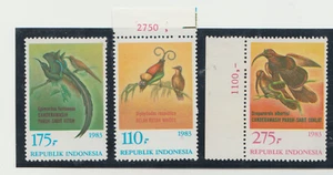 Indonesia, montado sin montar o nunca montado, aves, 1983 - Imagen 1 de 1
