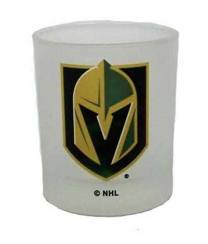 Las Vegas Golden Knights NHL Whisky Rocks 8.45 oz Glass Satin Frosted Cover