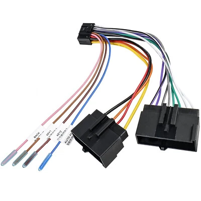 Aftermarket Car Android Radio Wiring Harness Adapter for Ford E-150 E-250 E-350 - Image 1 of 4