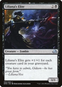 MTG Magic the Gathering Liliana's Elite (94/234) Eldritch Moon LP - Picture 1 of 1