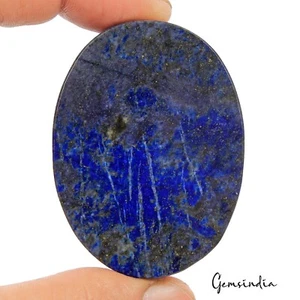 Piedra preciosa suelta cabujón ovalado azul natural de 310 quilates para hacer colgante - Imagen 1 de 5