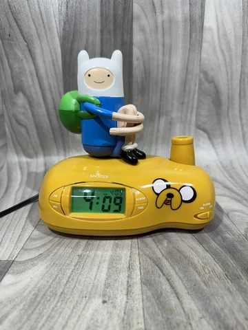 Adventure Time Projection Alarm Clock | Jake & Finn Cover