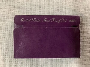 1988-S U.S.Proof set. Genuine complete and original as issued by US Mint. - Picture 1 of 3