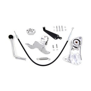 Hand Shifter, Jockey Shift, Complete, Chrome For Harley-Davidson Softail 89-99 - Picture 1 of 1