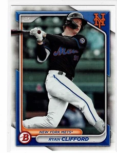 Ryan Clifford New York Mets 2024 Bowman Prospekt - Bild 1 von 2