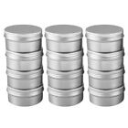 3X(12 Pack 80Ml Tins Containers Tea Aluminum Box Lip Balm Balm Stora