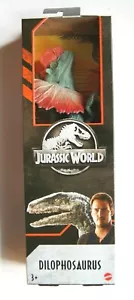 JURASSIC WORLD DILOPHOSAURUS serie 12 pollici! (VHTF!) - Foto 1 di 4
