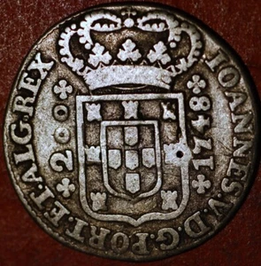 Portugal 200 Reis 1748 João V KM# 181 - Bild 1 von 2