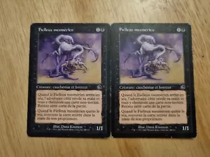 MTG - 2x Mesmeric Fiend - Torment - LP - French Edition - Picture 1 of 2