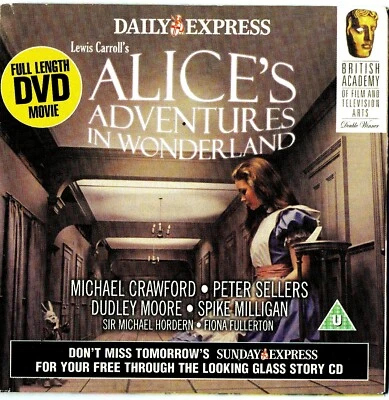 ALICES ADVENTURES IN WONDERLAND - Michael Crawford*Dudley Moore:  PROMO DVD - Image 1 of 2
