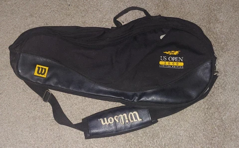 US OPEN 2000 LIMITED EDITION Tennis Bag - Wilson - "Racquets are not included." Cover