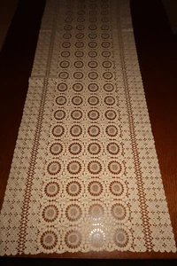 Schöner Läufer-Plauener Spitze-DDR-Spitzendecke-Tischdecke-Neu/unbenutzt - Bild 1 von 9