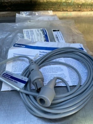 (ONE) Edwards Lifesciences TruWave Reusable Cable, PX1800 Philips Compat IBP - Image 1 of 4