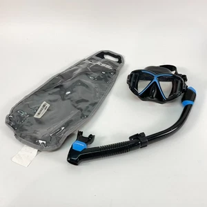 Kit de máscara panorámica de visión amplia y snorkel seco Cressi - Imagen 1 de 12